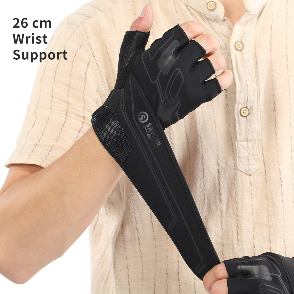 Leather Fitness Gloves