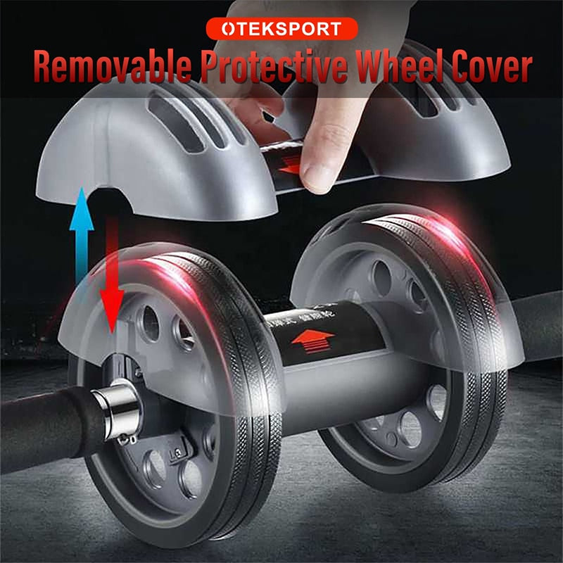 Double-wheeled Push Ab Roller