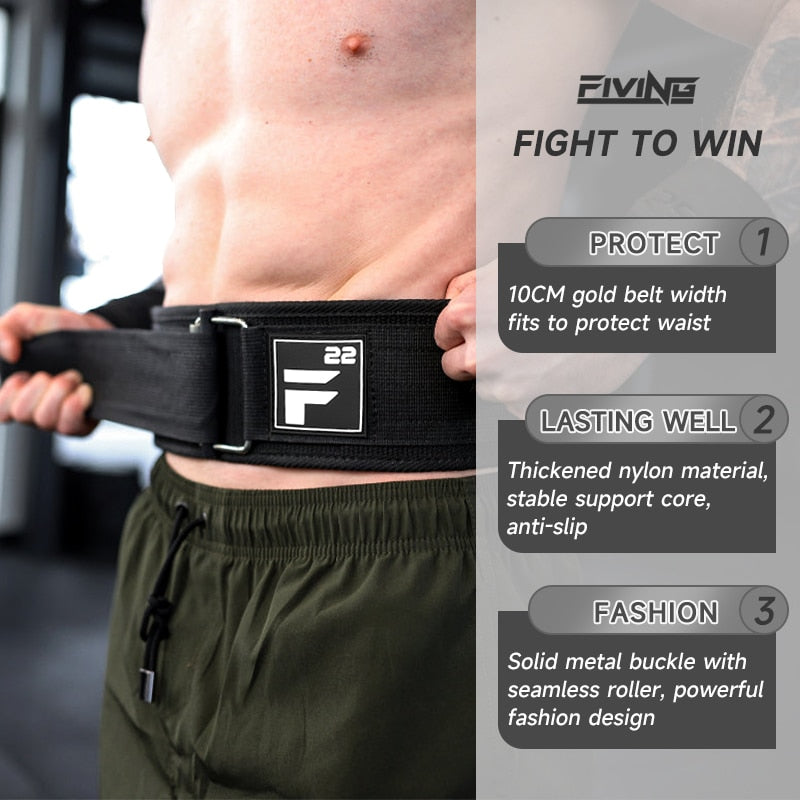 Quick Locking Weightlifting Belt
