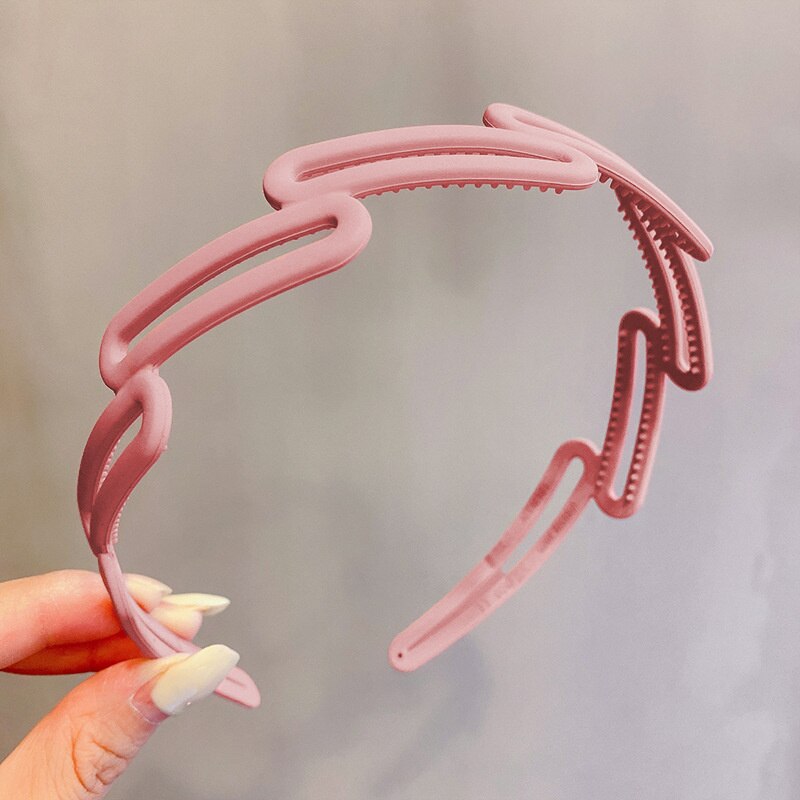 Solid Color Wave Hairbands