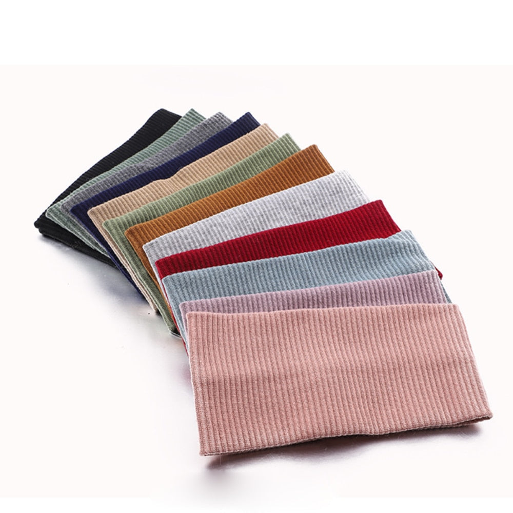Women Solid Color Headband