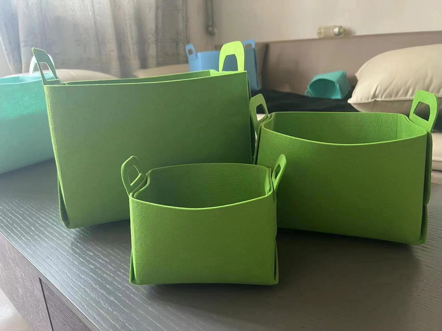 Felt Folding Storage Basket