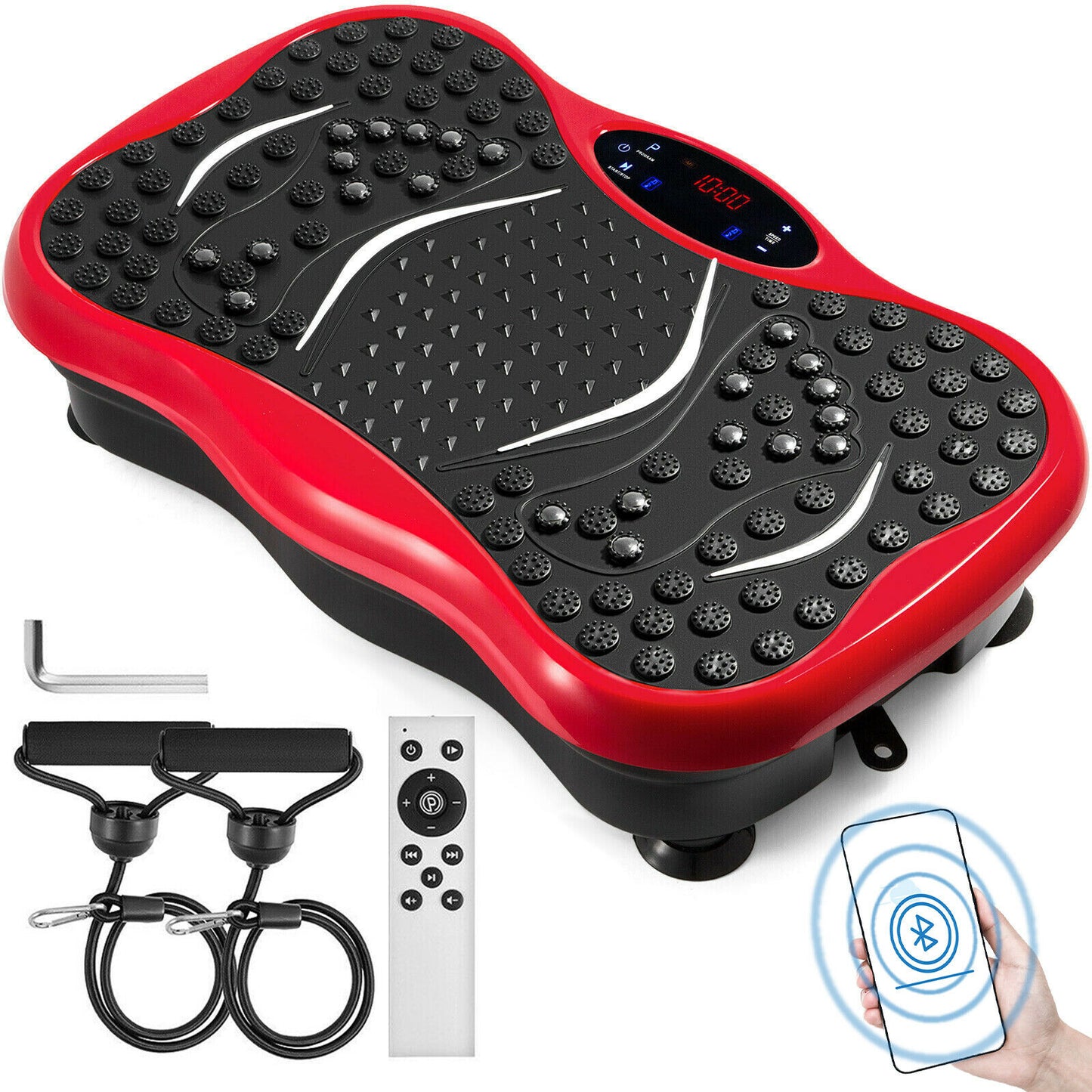 Body Massager Machine With Resistance Bands