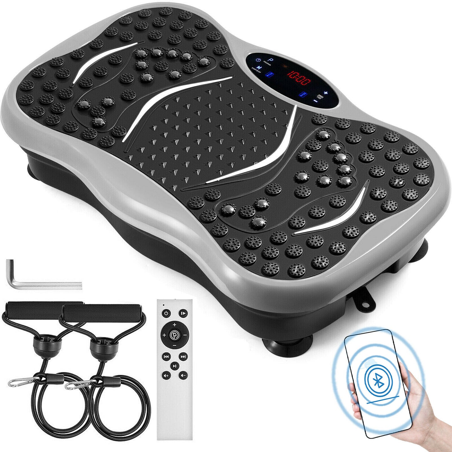 Body Massager Machine With Resistance Bands