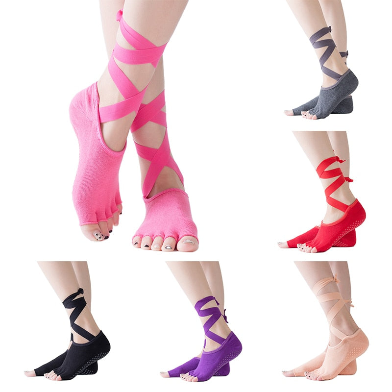 Non-slip Ballet Pilates Yoga Socks
