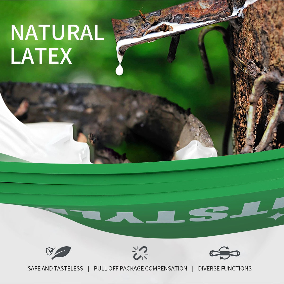Crossfit latex Loop Strap Bands