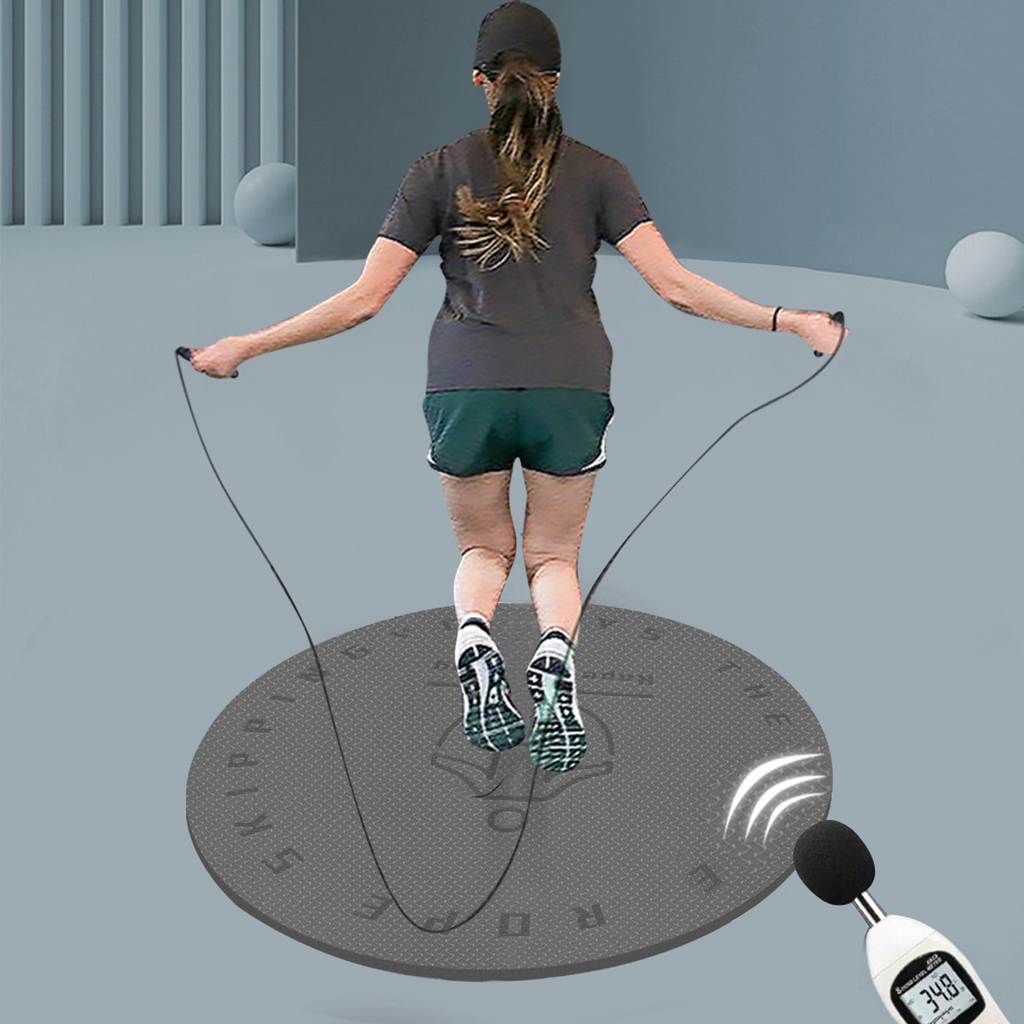 Workout Jump Rope Mat