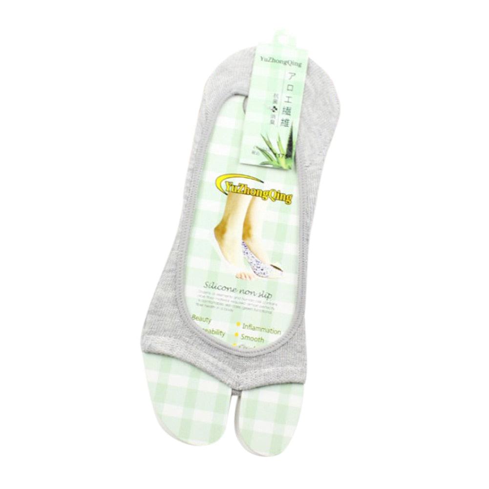 Half Palm Shallow On-slip Open Toe Socks
