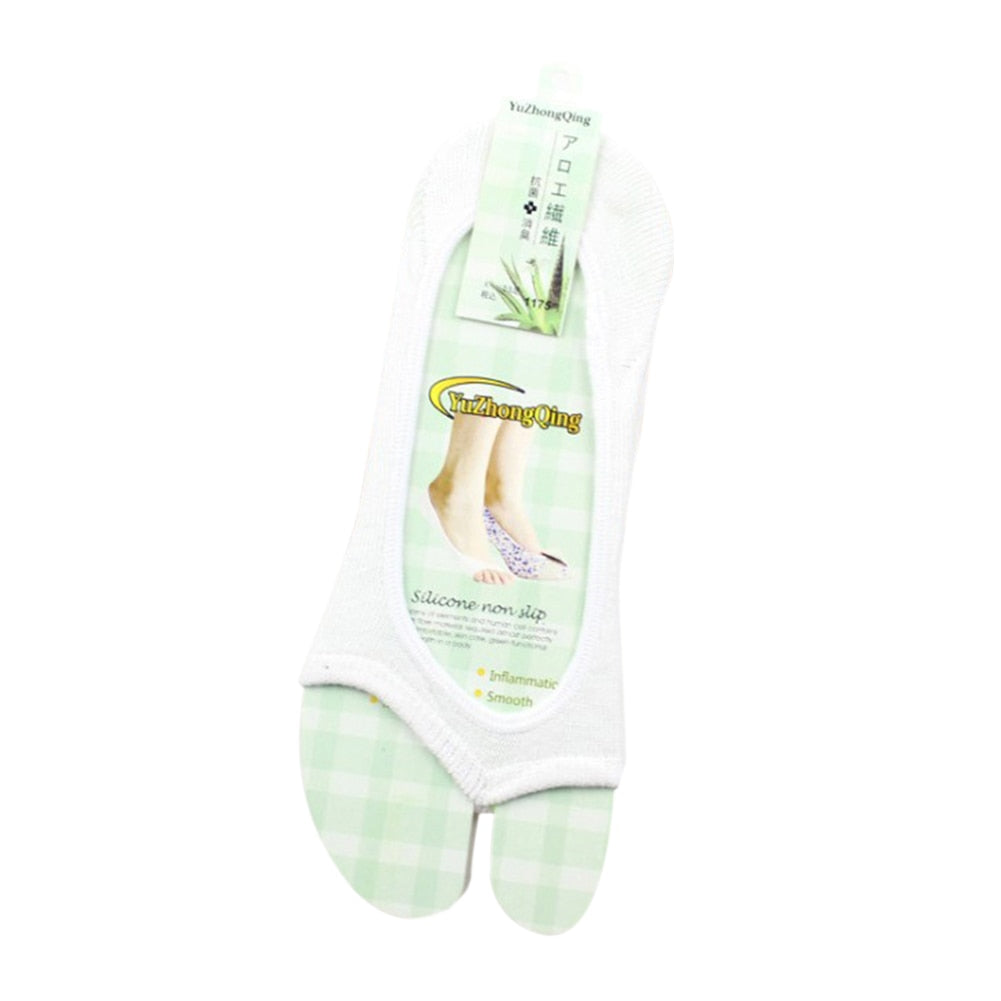 Half Palm Shallow On-slip Open Toe Socks