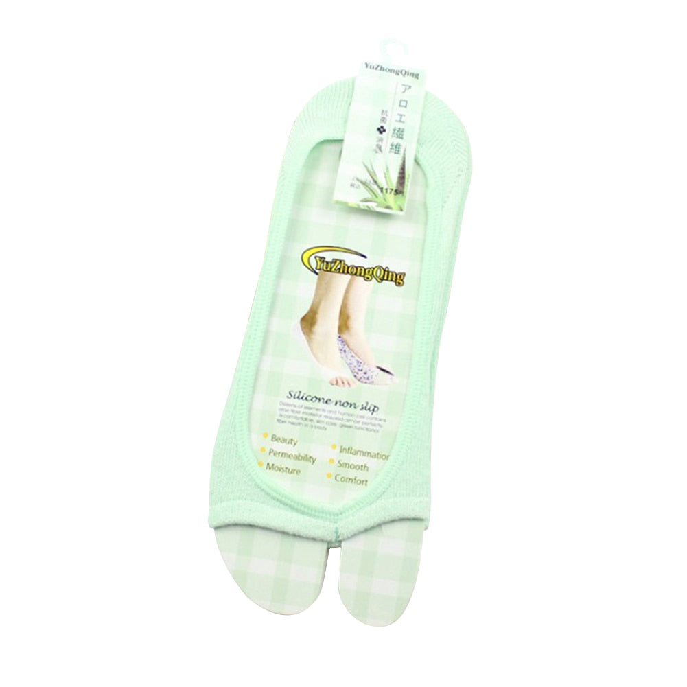 Half Palm Shallow On-slip Open Toe Socks