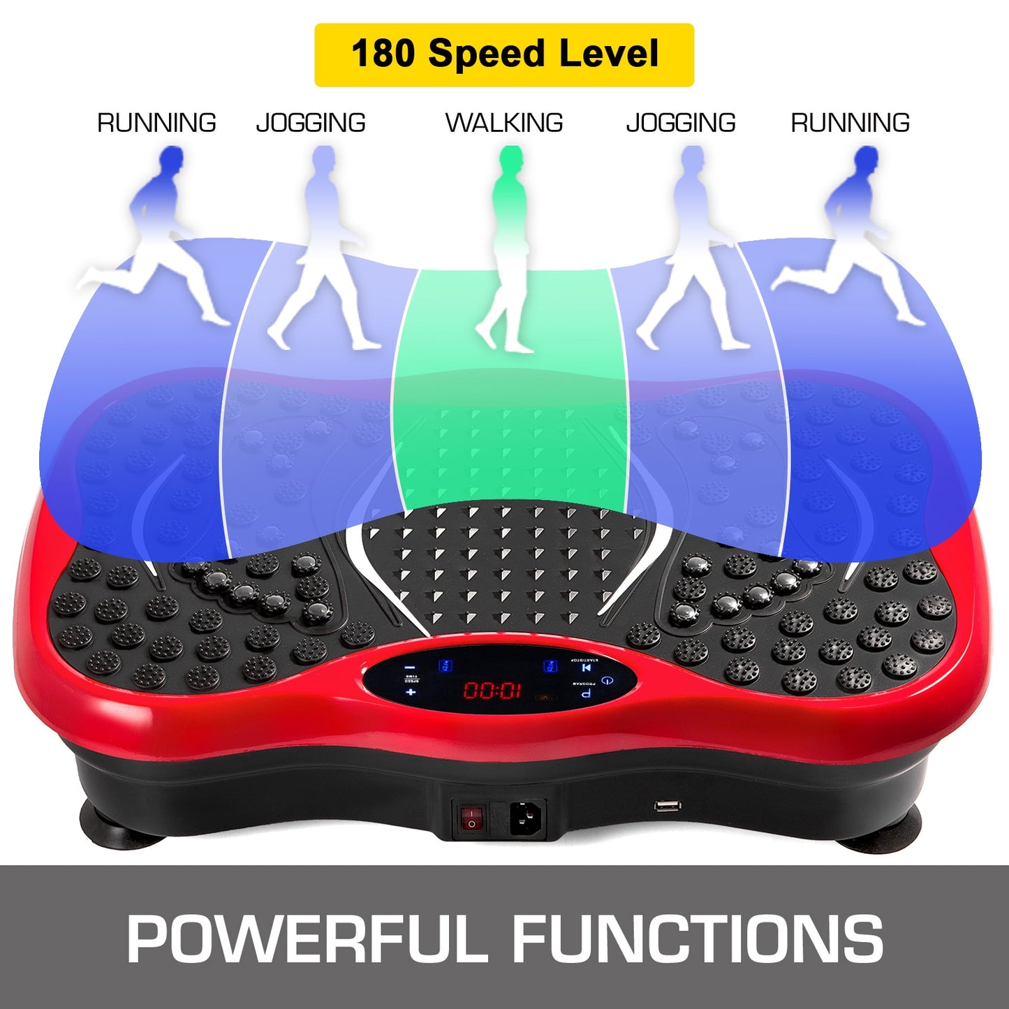 Body Massager Machine With Resistance Bands