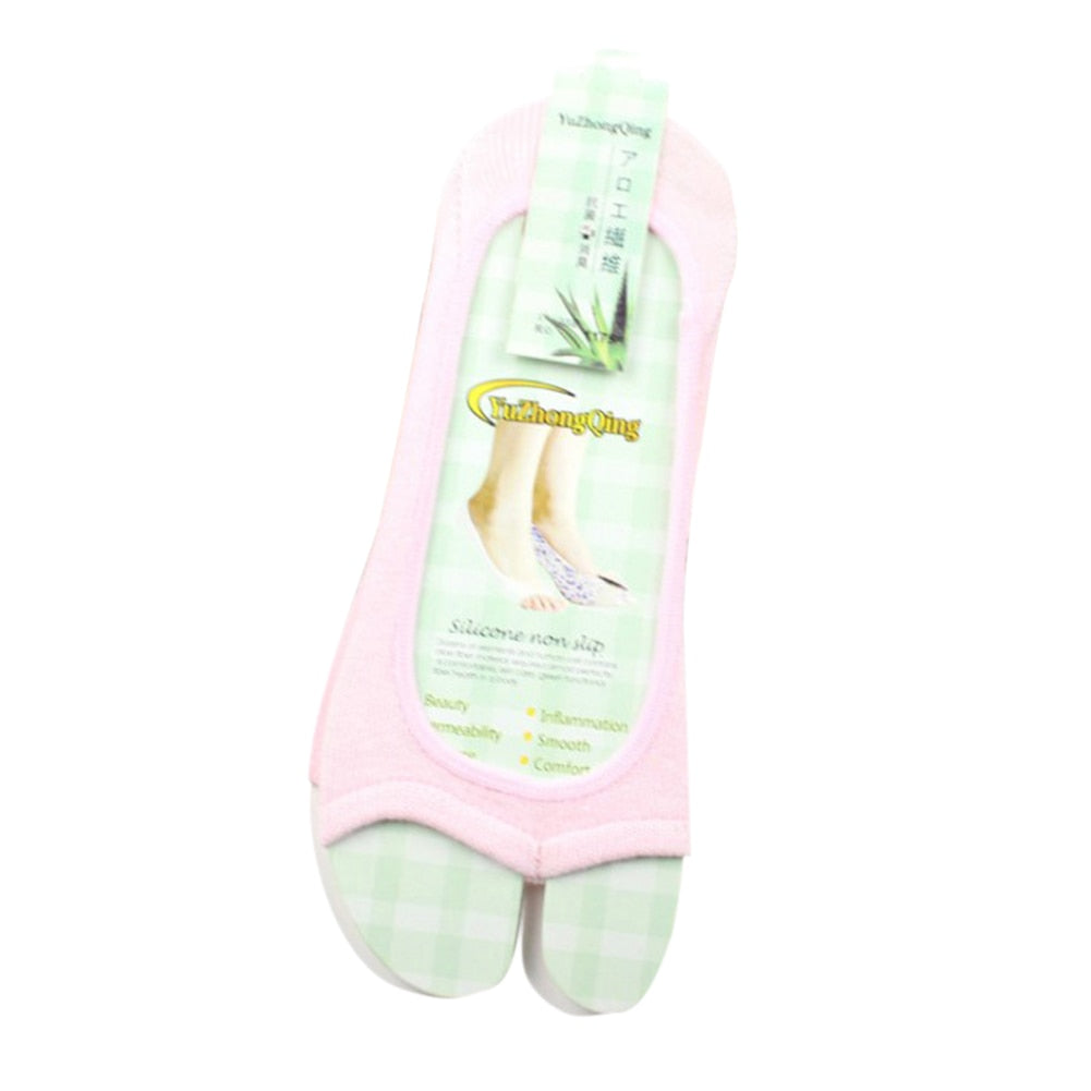 Half Palm Shallow On-slip Open Toe Socks