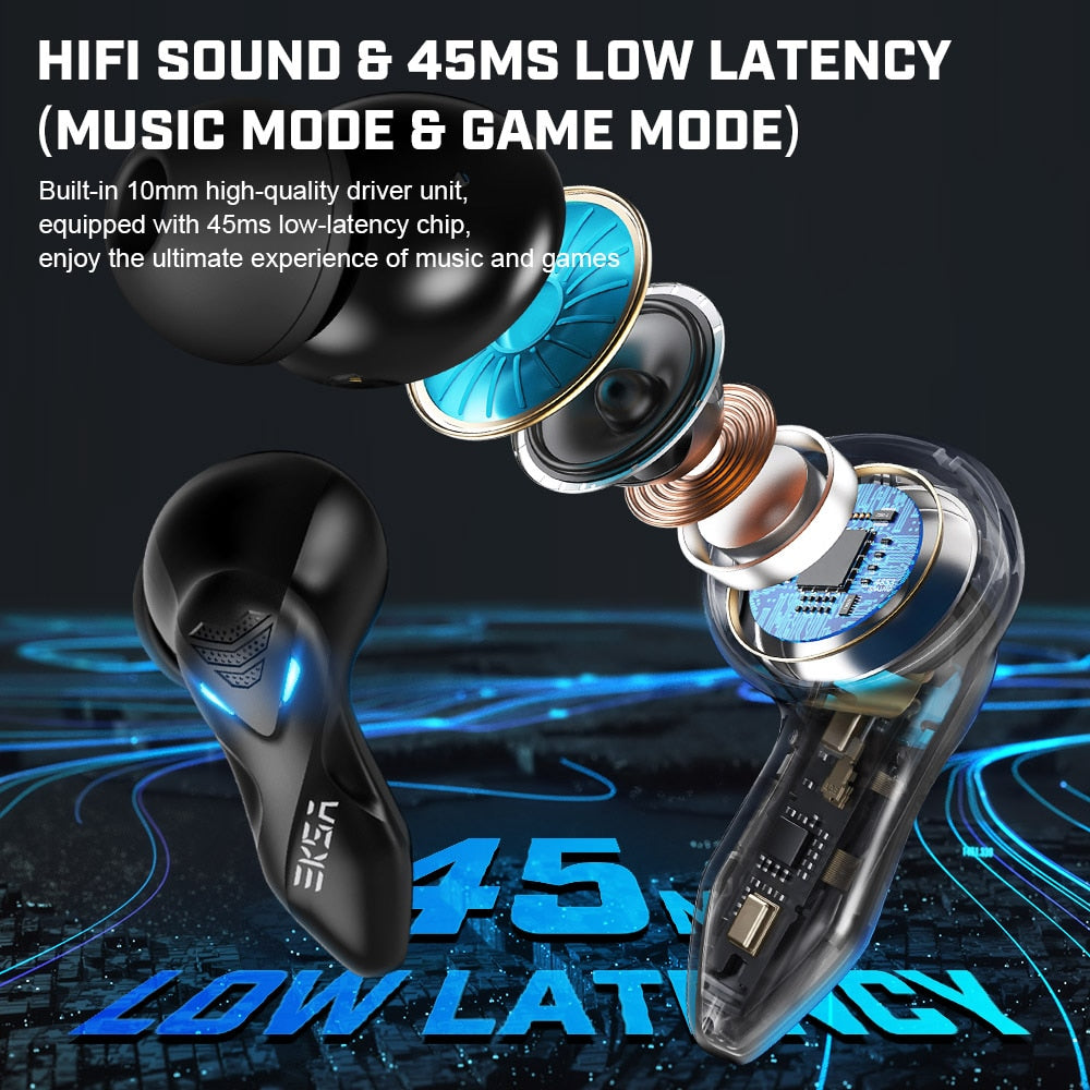 Low Latency Wireless Earbuds