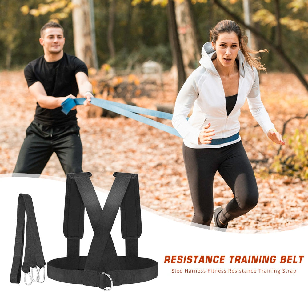 Sled Harness Fitness Resistance Strap