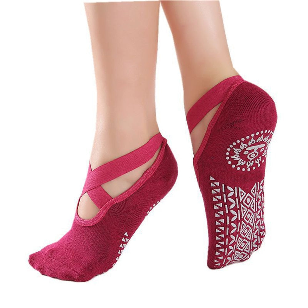 Silicone Pilates Yoga Barre Socks