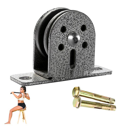 Fitness Silent Bearing Pulley Block Stainless Steel Swivel Lifting Rope Pulley Silent Roller For Home Gym Exercise Accessories