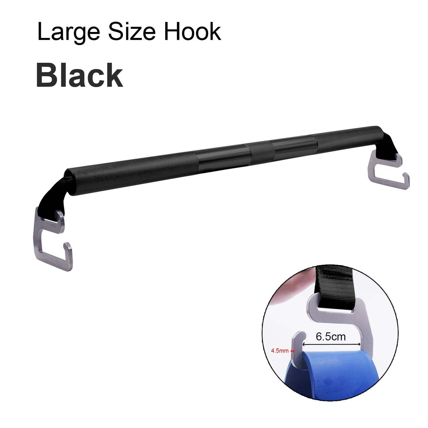 Heavy Duty Resistance Band Pilates Bar with e-type Hook