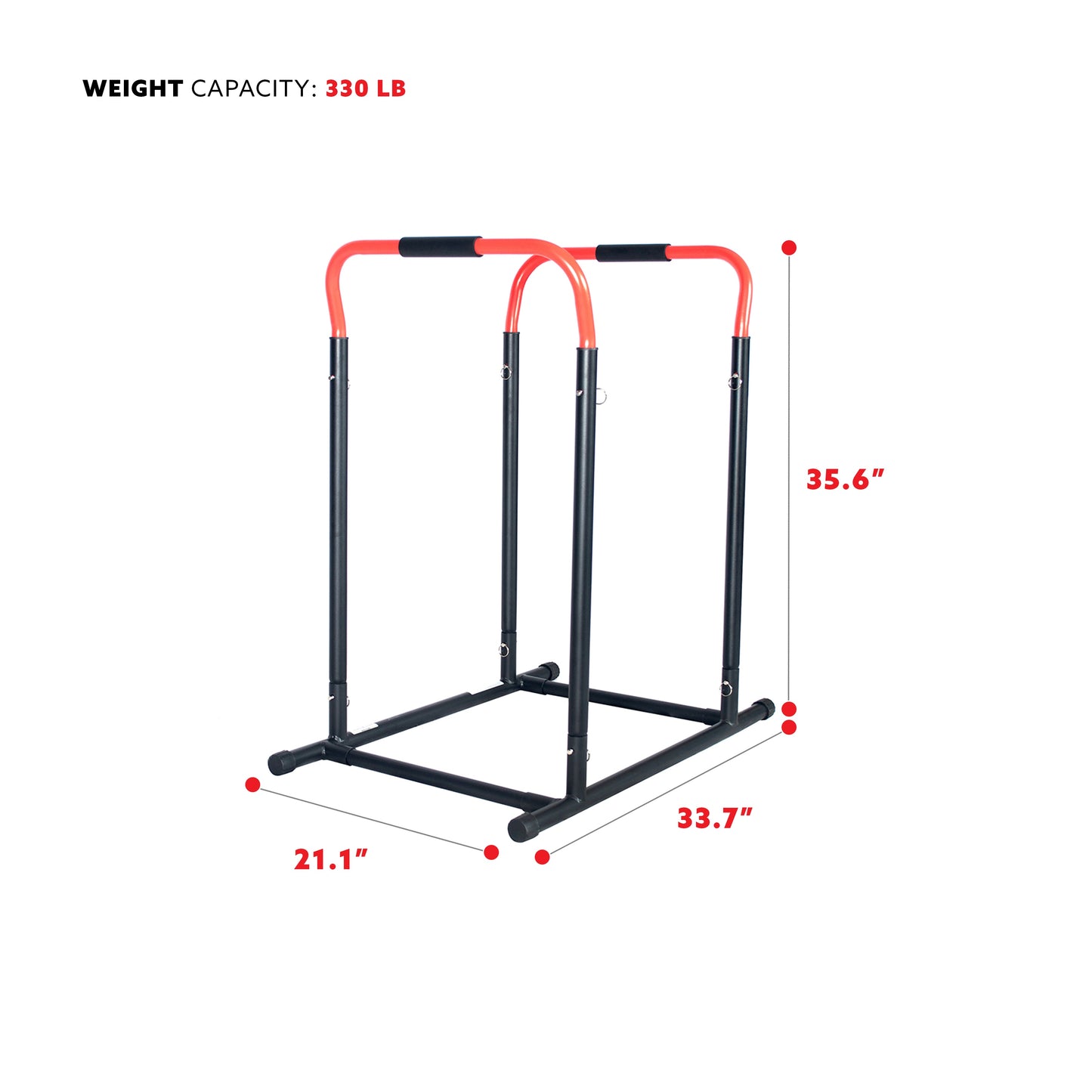 Adjustable Dip Bar Workout Station