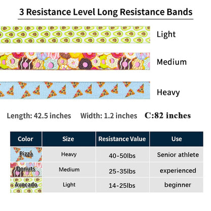 Booty Fabric Resistance Bands