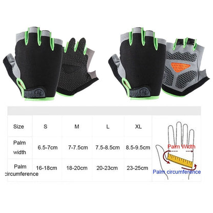 Anti-sweat Half Finger Gloves