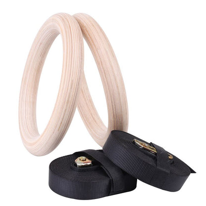 Sports Wood Gymnastic Rings