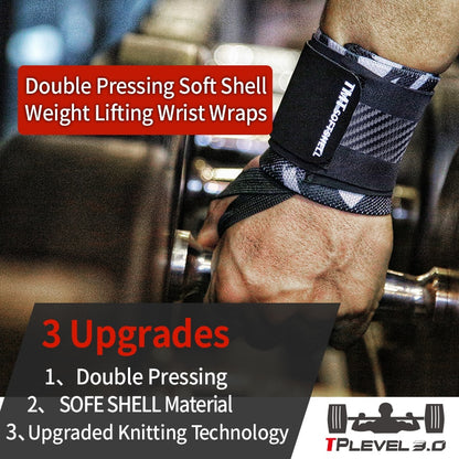 Double Pressure Gym Wrist Wraps