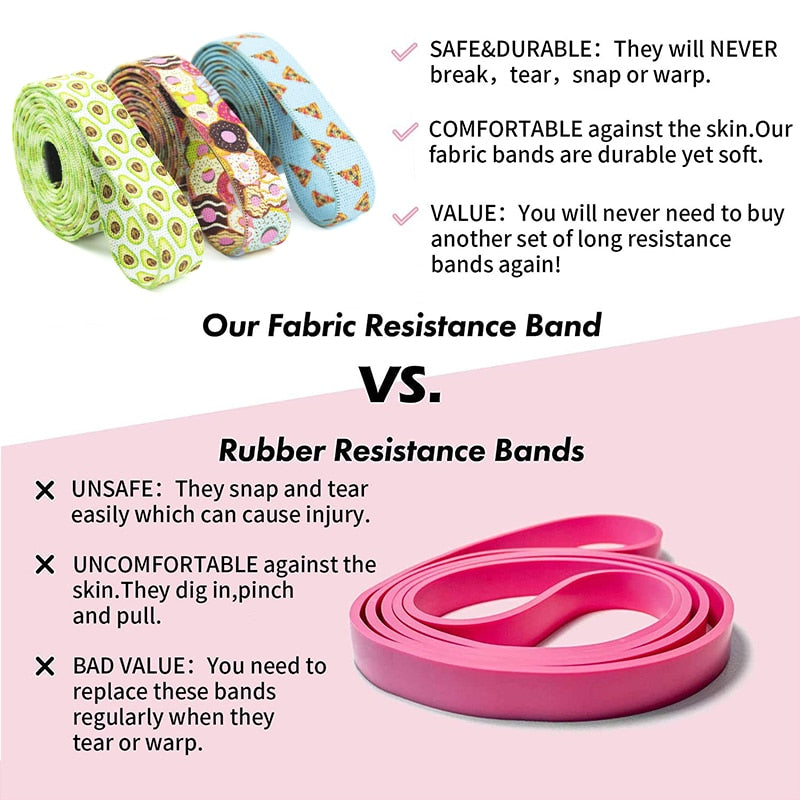 Booty Fabric Resistance Bands