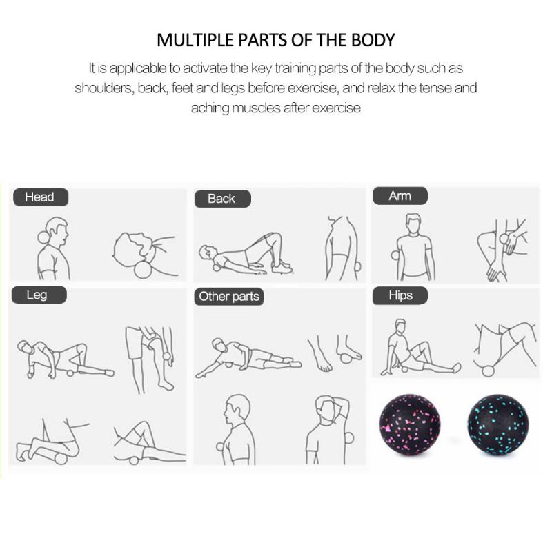 Peanut Fitness Massage Ball
