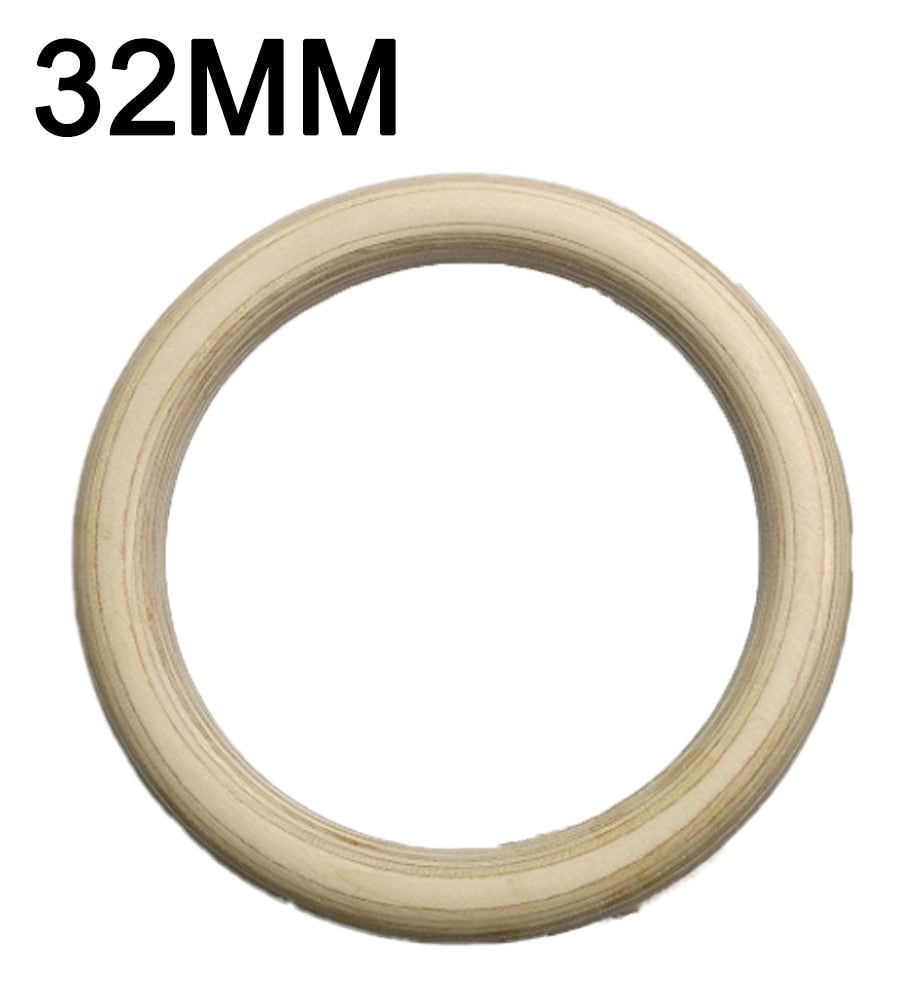 Fitness Wooden Gymnastics Rings