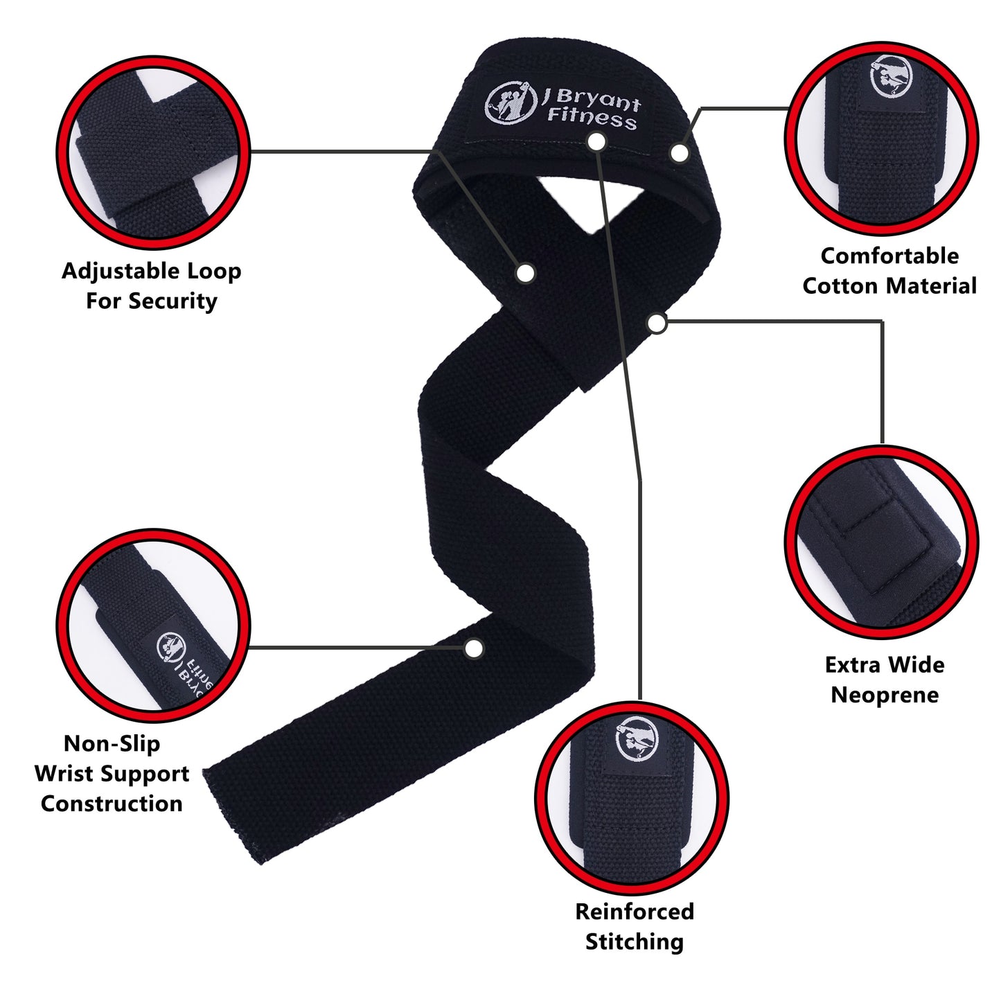 Fitness Lifting Wrist Strap