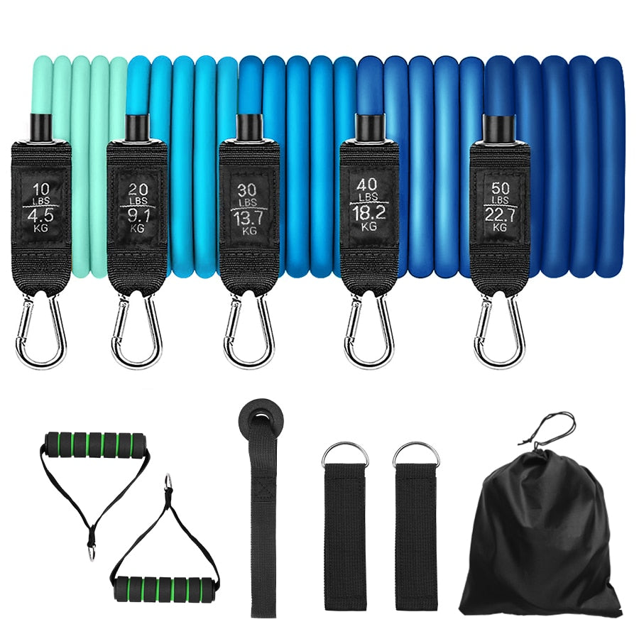 Fitness Resistance Bands Set