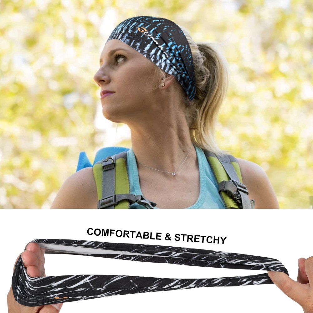 Moisture-Wicking Elastic Sweatband