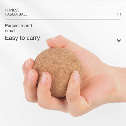 High Density Cork Yoga Ball