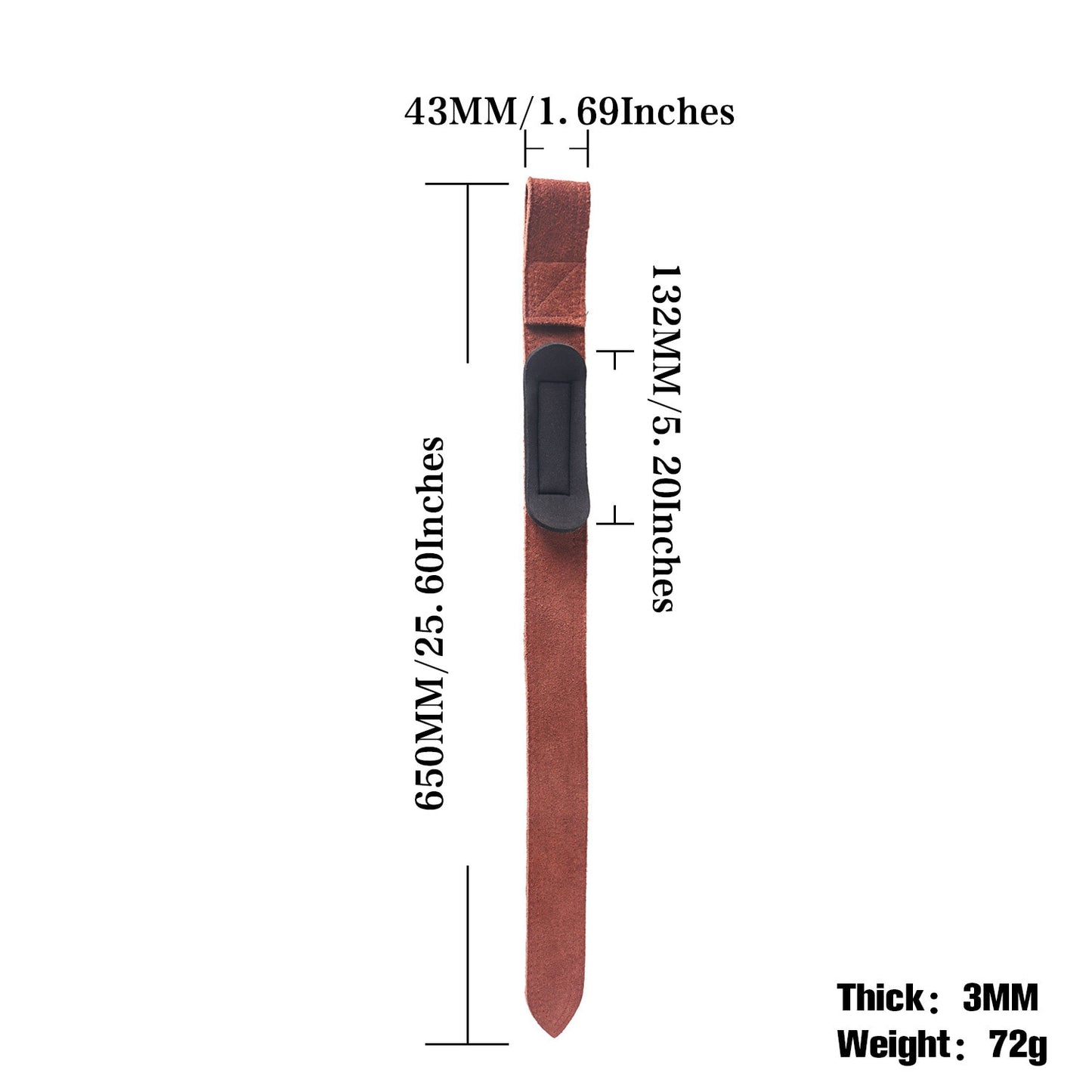 Leather Weightlifting Wrist Strap