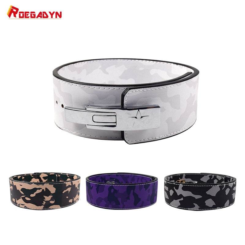 Lever Buckle Weightlifting Belt