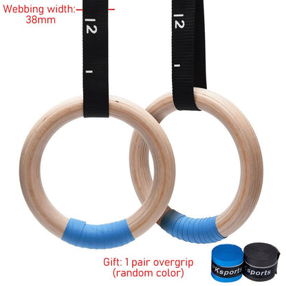 Wooded Gymnastics Rings