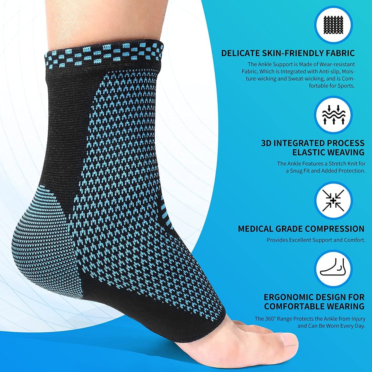 Ankle Brace Compression Strap