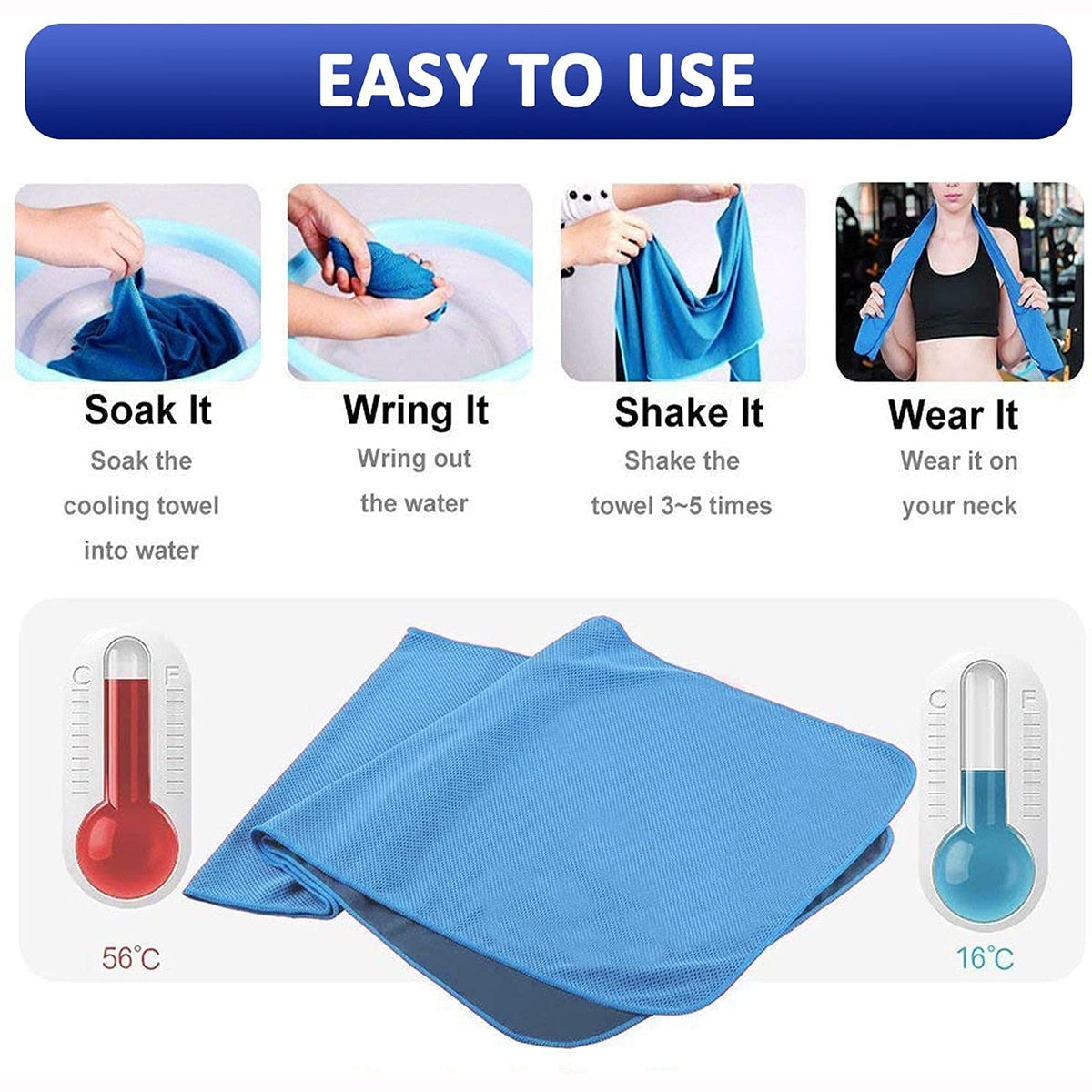 Breathable Swimming Towel