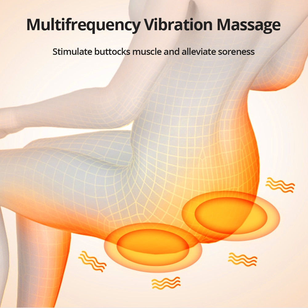 Back Heating Massage Pads