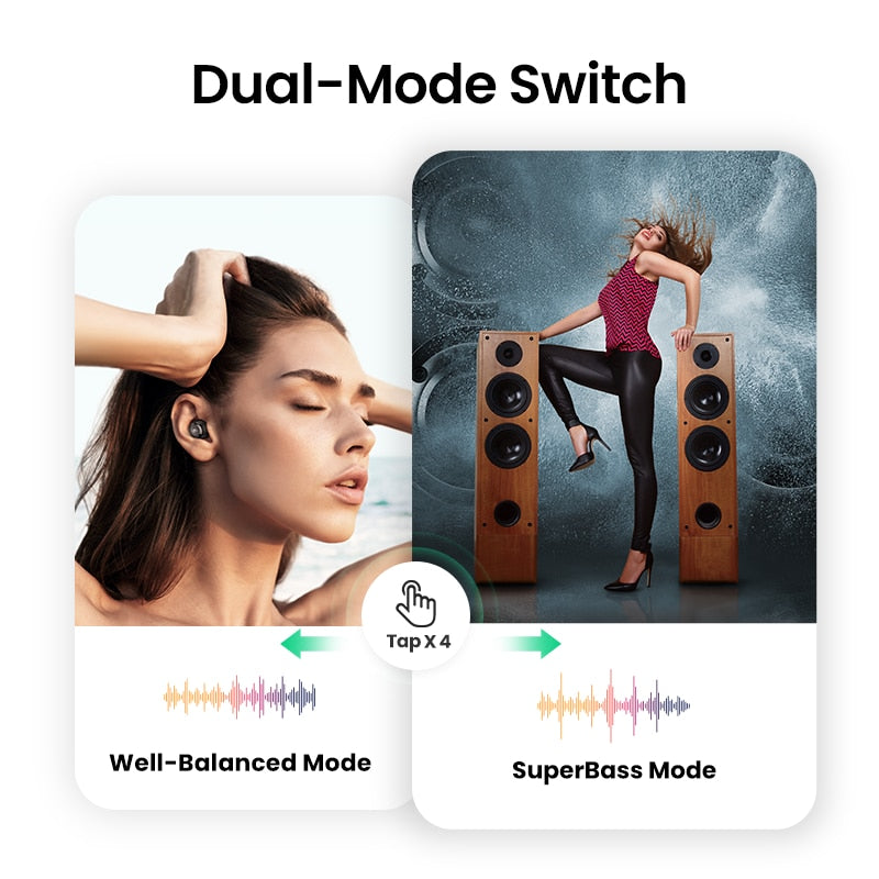 Wireless Stereo Earbuds