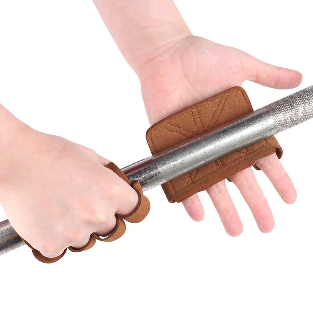 Anti-Skid Leather Weight Lifting Hand Guard
