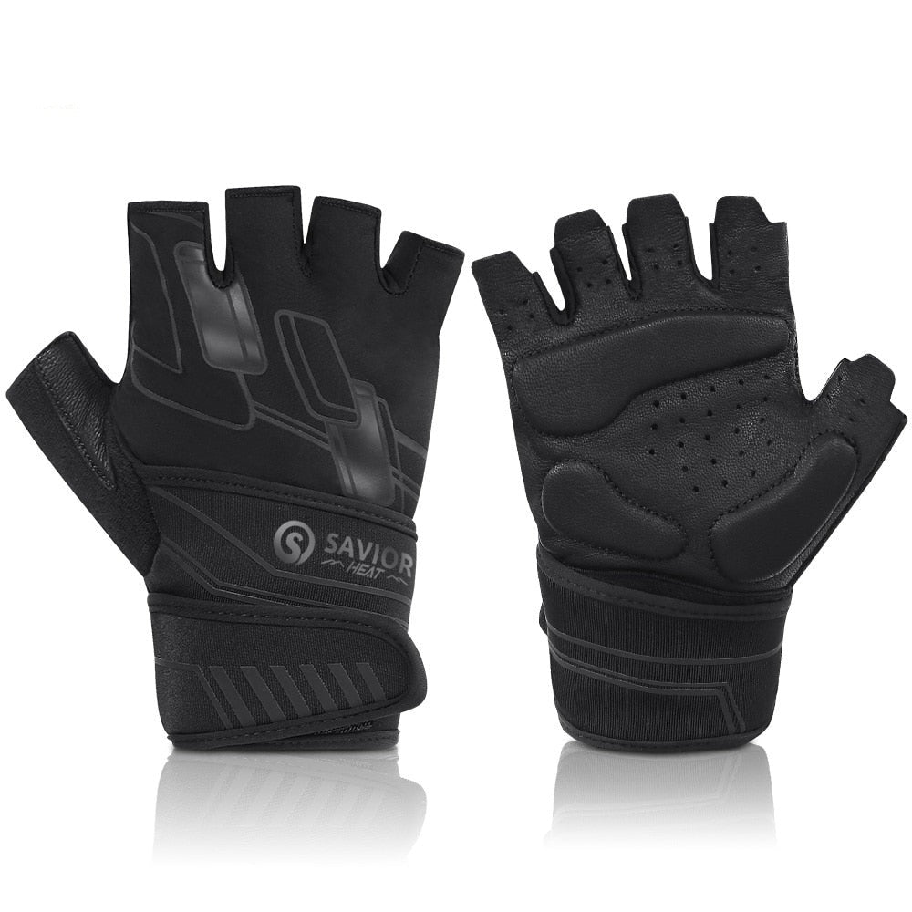 Leather Fitness Gloves