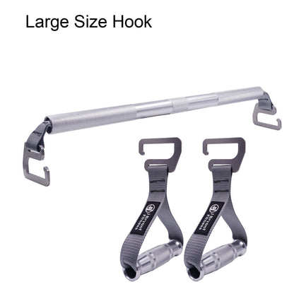 Heavy Duty Resistance Band Pilates Bar with e-type Hook