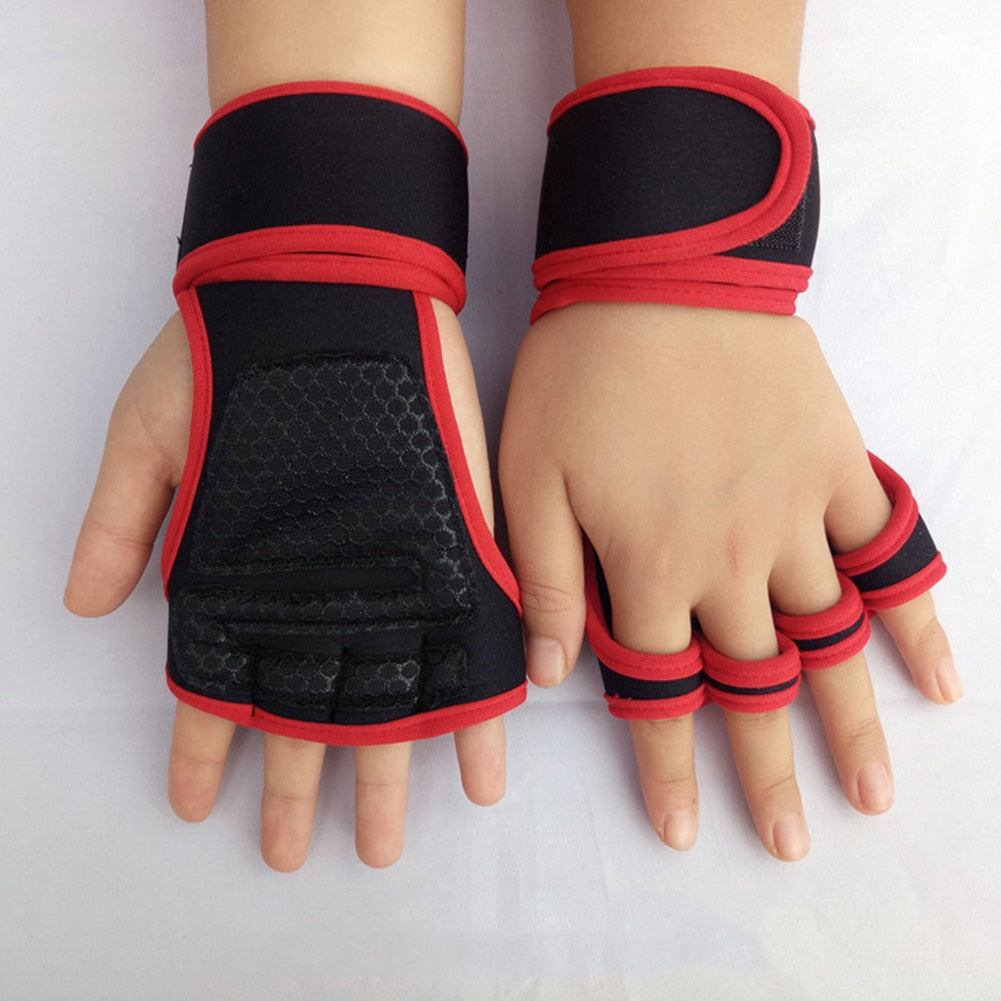 Anti-Skid Leather Weight Lifting Hand Guard