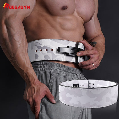 Lever Buckle Weightlifting Belt