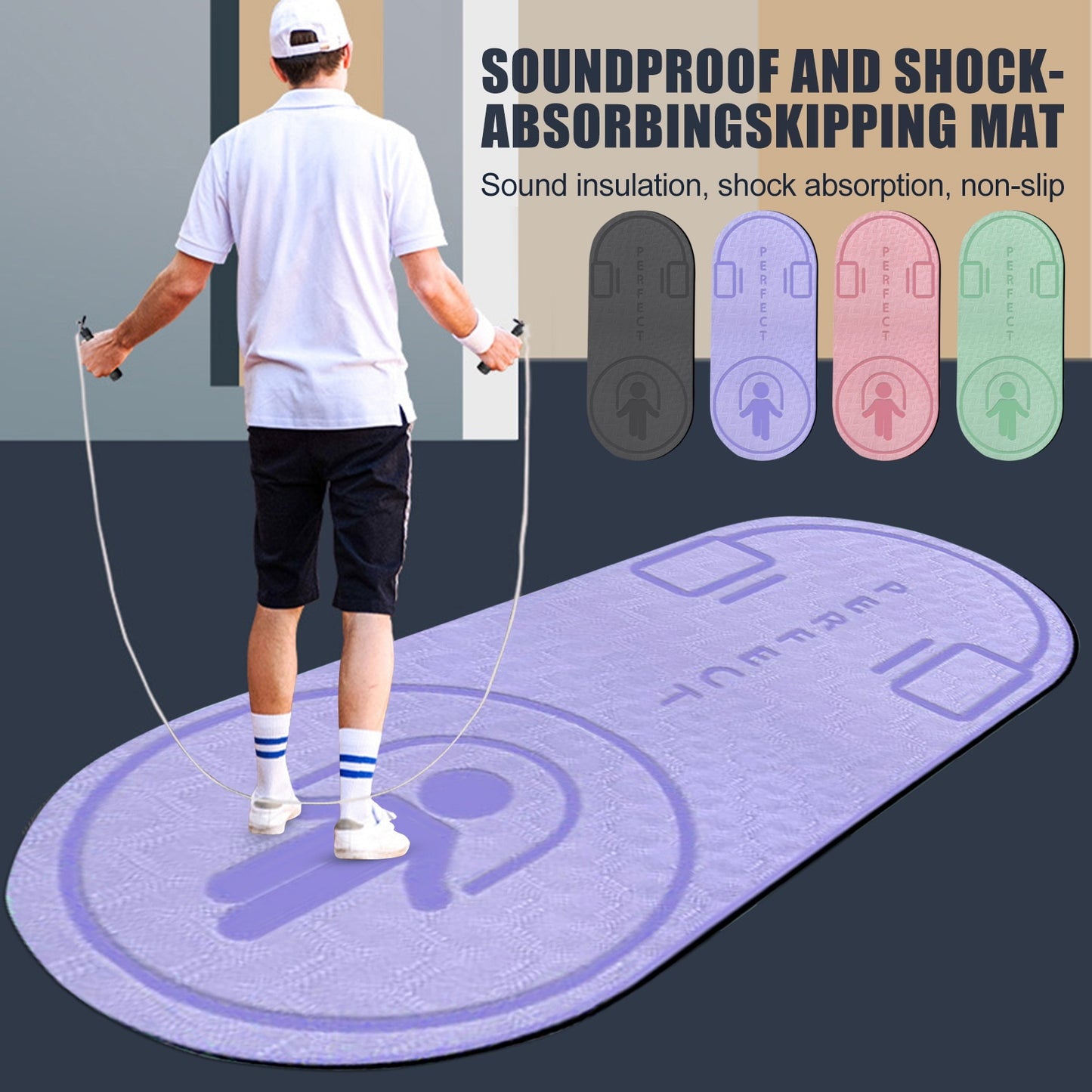 Jump Rope Skipping Floor Pad