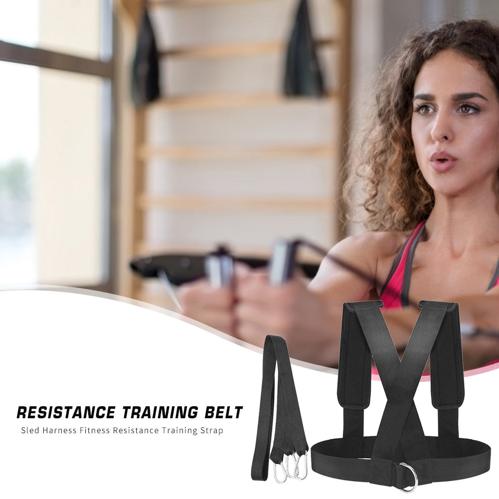 Sled Harness Fitness Resistance Strap
