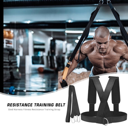 Sled Harness Fitness Resistance Strap