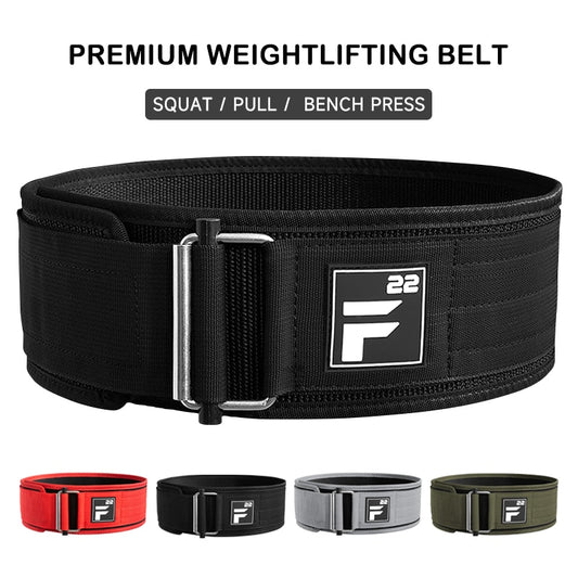 Quick Locking Weightlifting Belt