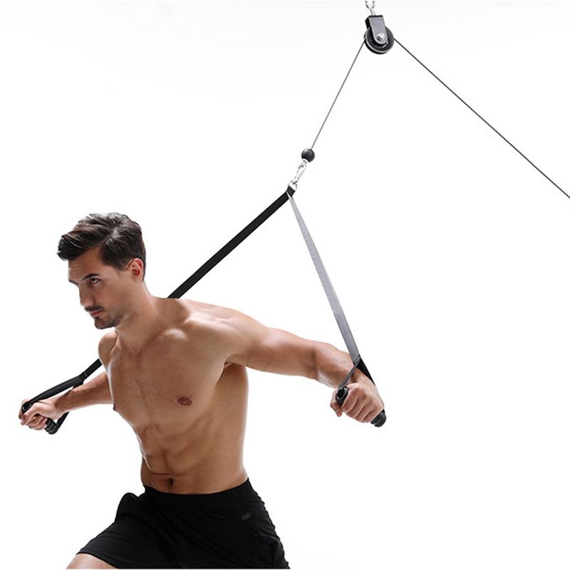 High Drop Down Fitness Pulley Cable